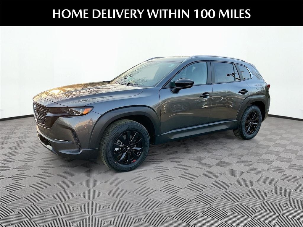 2026 Mazda Mazda CX-50 2.5 S Preferred AWD in Machine Gray Metallic — front three-quarter view
