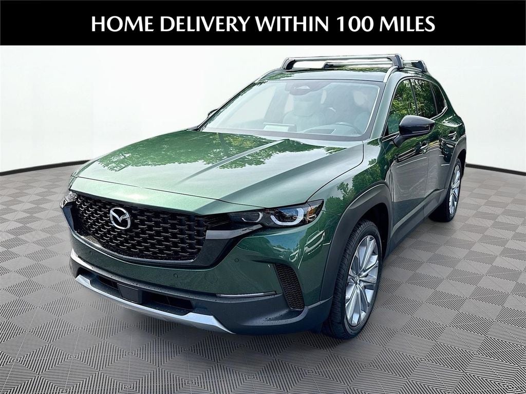 2026 Mazda Mazda CX-50 2.5 Turbo Premium Plus AWD in Cypress — front three-quarter view