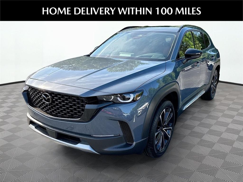 2026 Mazda Mazda CX-50 2.5 Turbo Premium Plus AWD in Polymetal Gray Metallic — front three-quarter view