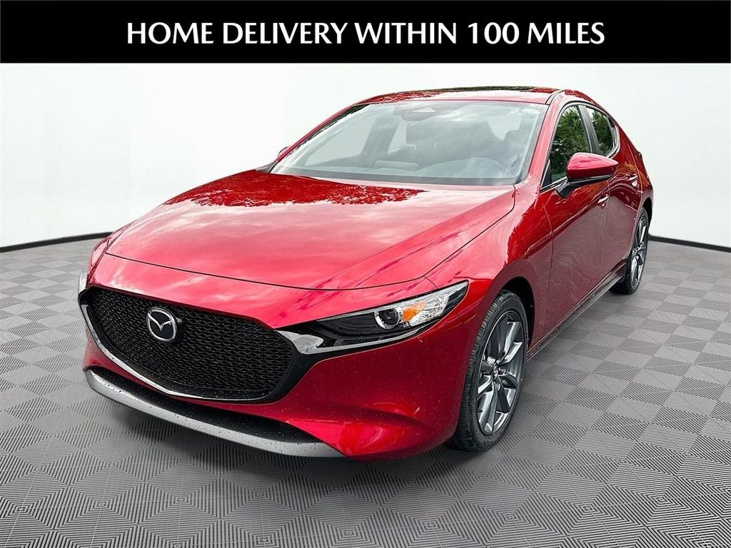 2026 Mazda Mazda3 Hatchback 2.5 S Preferred in Soul Red Crystal Metallic — front three-quarter view