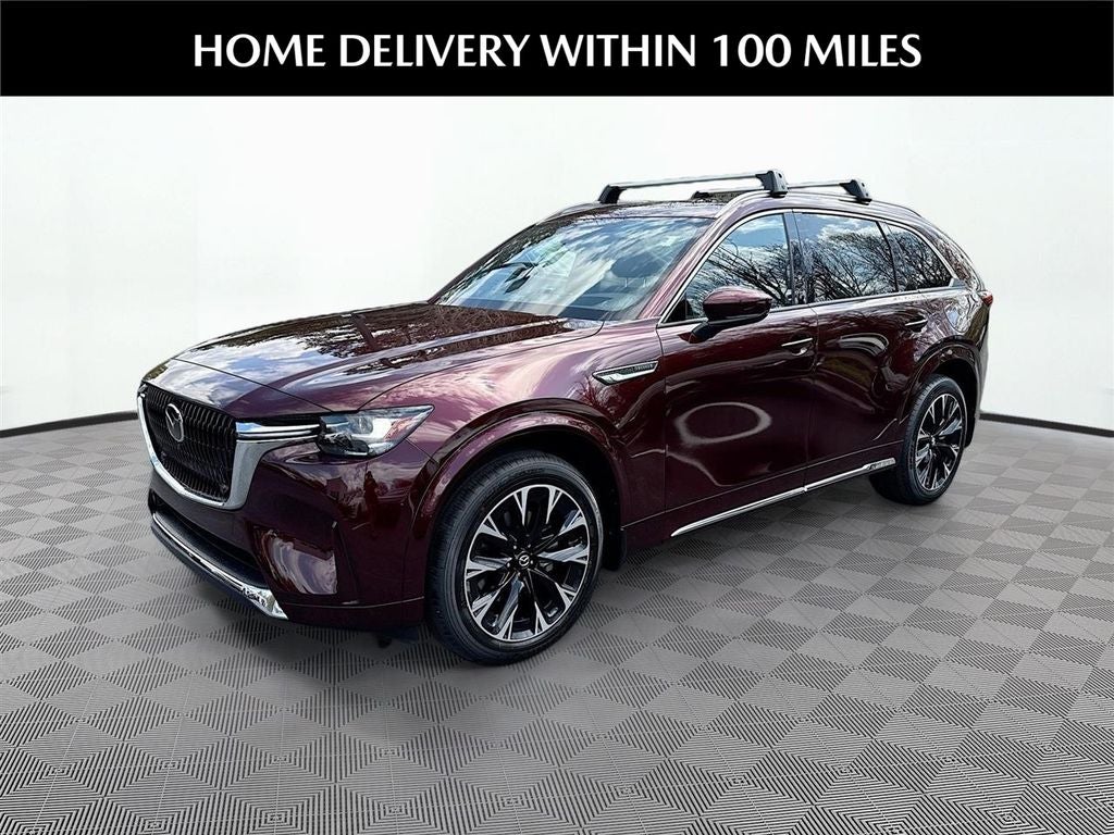 2026 Mazda Mazda CX-90 3.3 Turbo S Premium Plus AWD in Artisan Red Premium — front three-quarter view