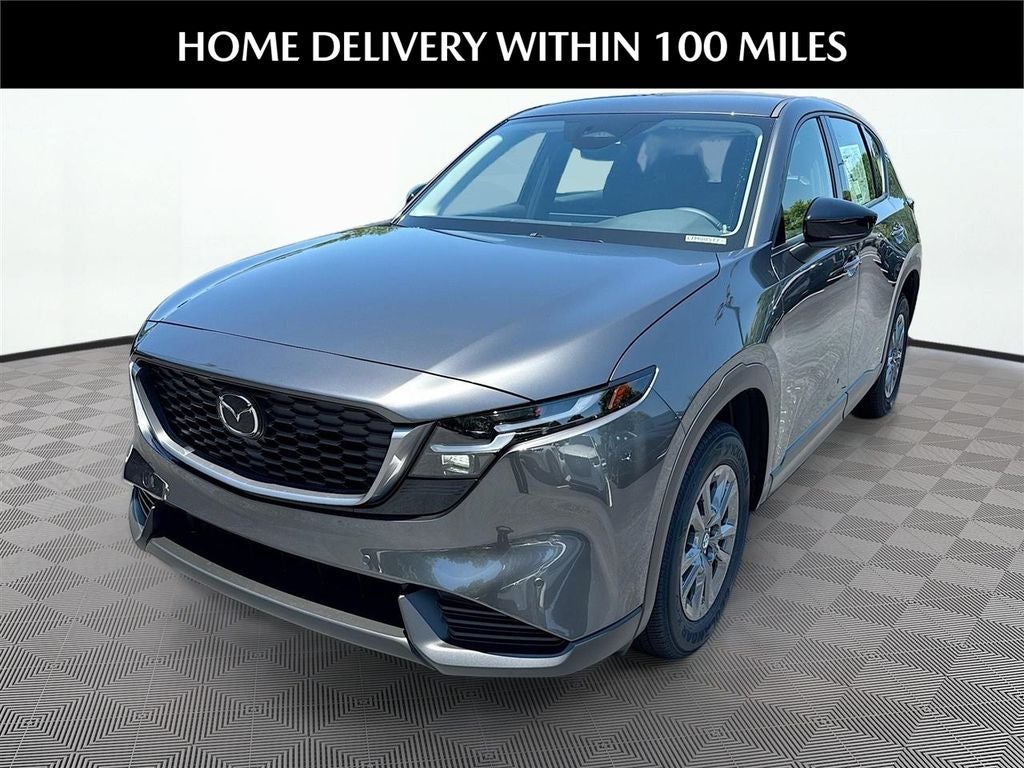 2026 Mazda Mazda CX-5 2.5 S AWD in Machine Gray Metallic — front three-quarter view