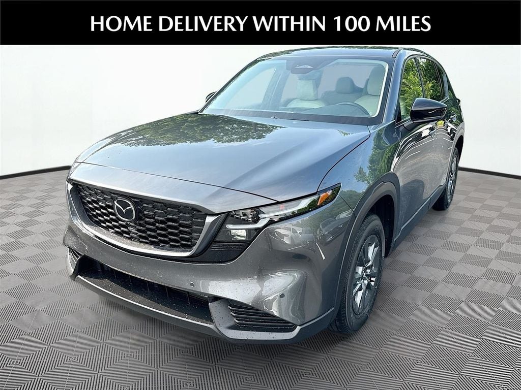 2026 Mazda Mazda CX-5 2.5 S Select AWD in Machine Gray Metallic — front three-quarter view