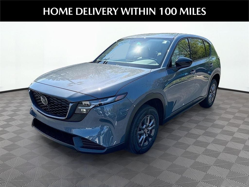 2026 Mazda Mazda CX-5 2.5 S Select AWD in Polymetal Gray Metallic — front three-quarter view