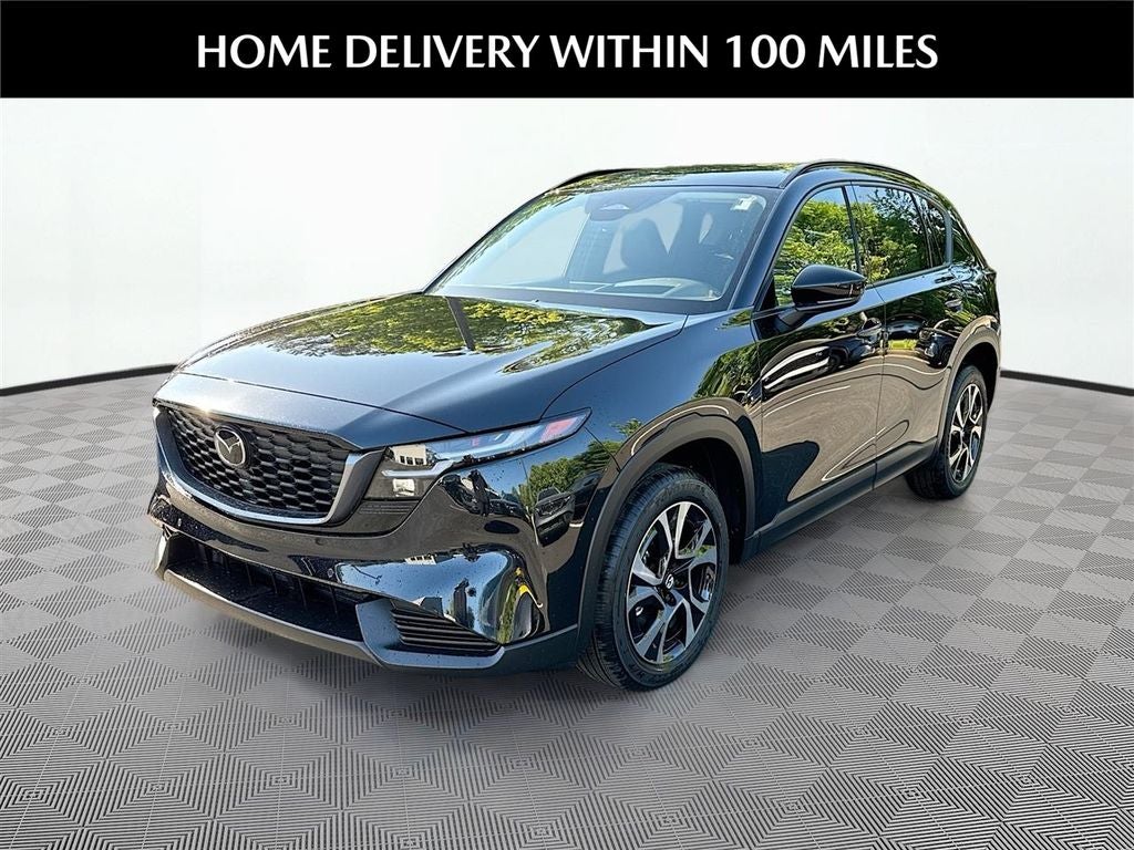 2026 Mazda Mazda CX-5 2.5 S Preferred AWD in Jet Black Mica — front three-quarter view