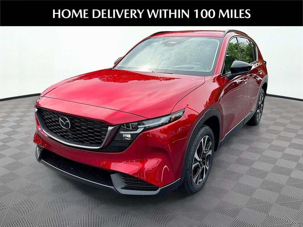2026 Mazda Mazda CX-5 2.5 S Preferred AWD in Soul Red Crystal Metallic — front three-quarter view