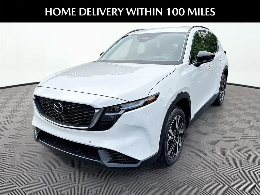 2026 Mazda Mazda CX-5 2.5 S Preferred AWD in Rhodium White Metallic — front three-quarter view