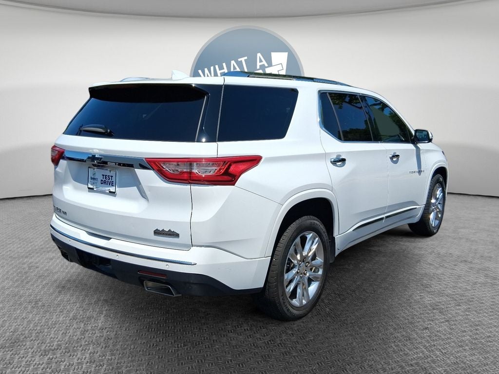 2019 Chevrolet Traverse — rear three-quarter view