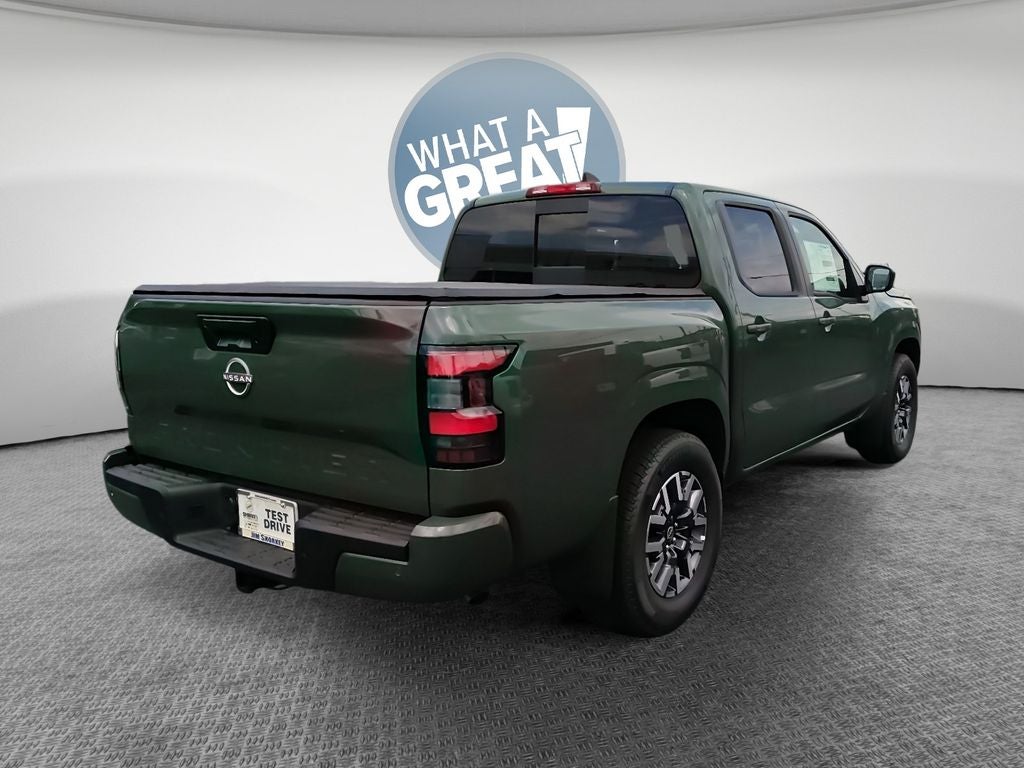 2026 Nissan Frontier — rear three-quarter view