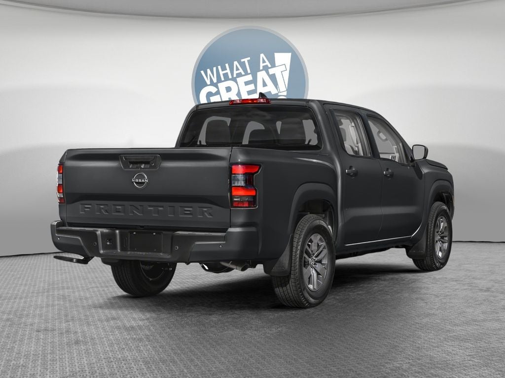 2026 Nissan Frontier — rear three-quarter view