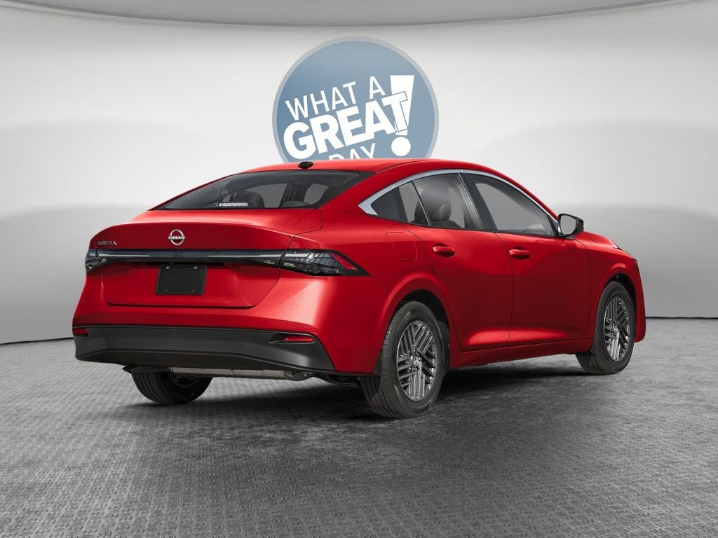 2026 Nissan Sentra — rear three-quarter view