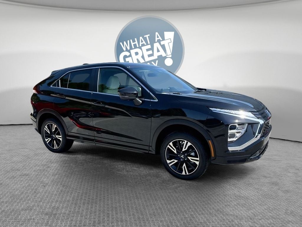 2026 Mitsubishi Eclipse Cross Base in Labrador Black — front three-quarter view