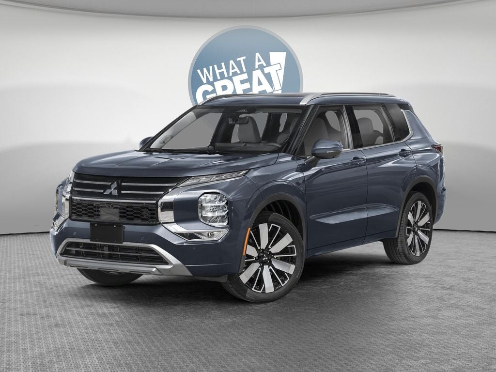 2026 Mitsubishi Outlander SEL in Graphite — front three-quarter view